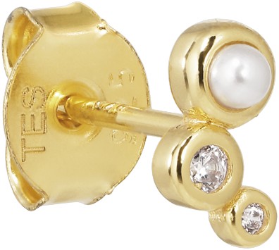 Trinity Stud Pearl/white