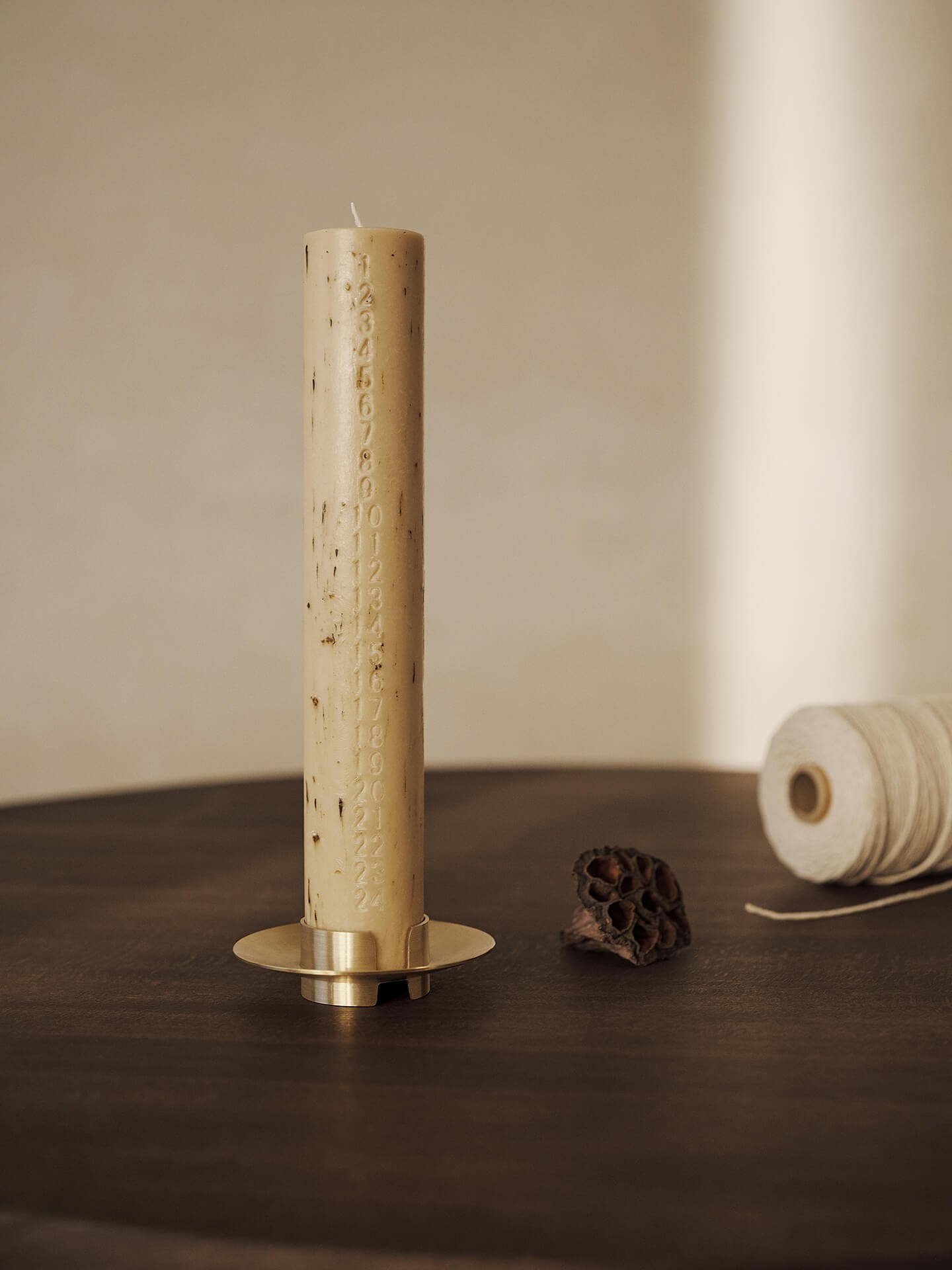 Mura Advent Candle Oat