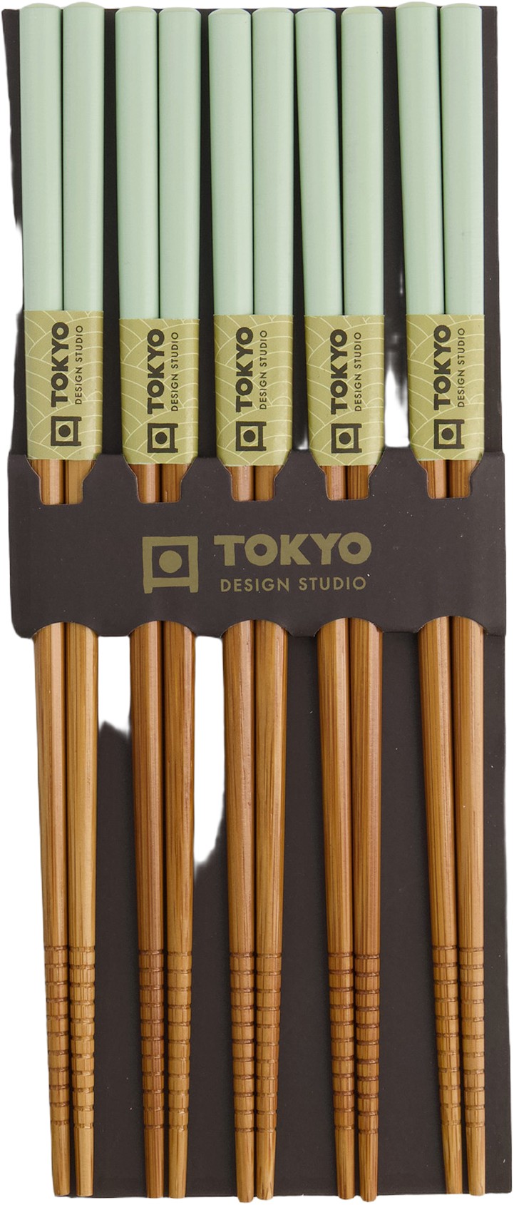 TDS Bamboo Chopstick Set/5 Mint