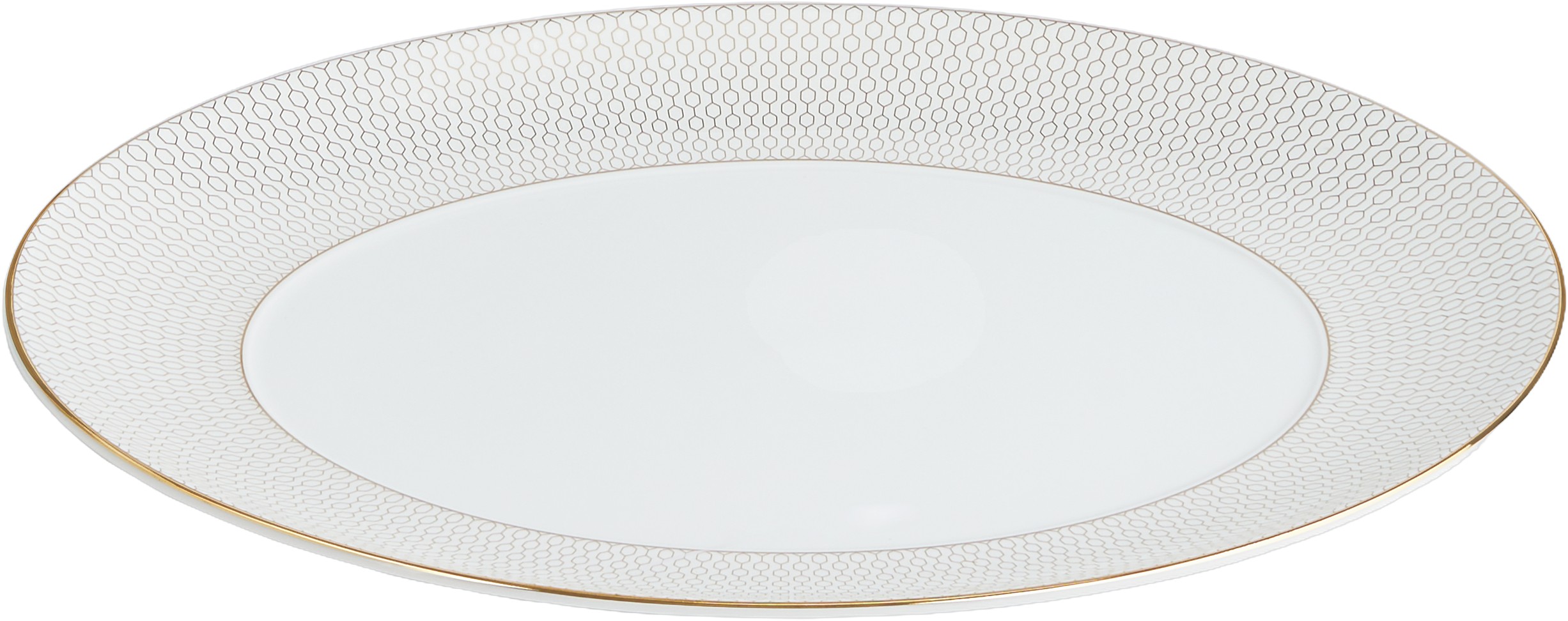 Giogld Oval Platter 33. 2cm 13in