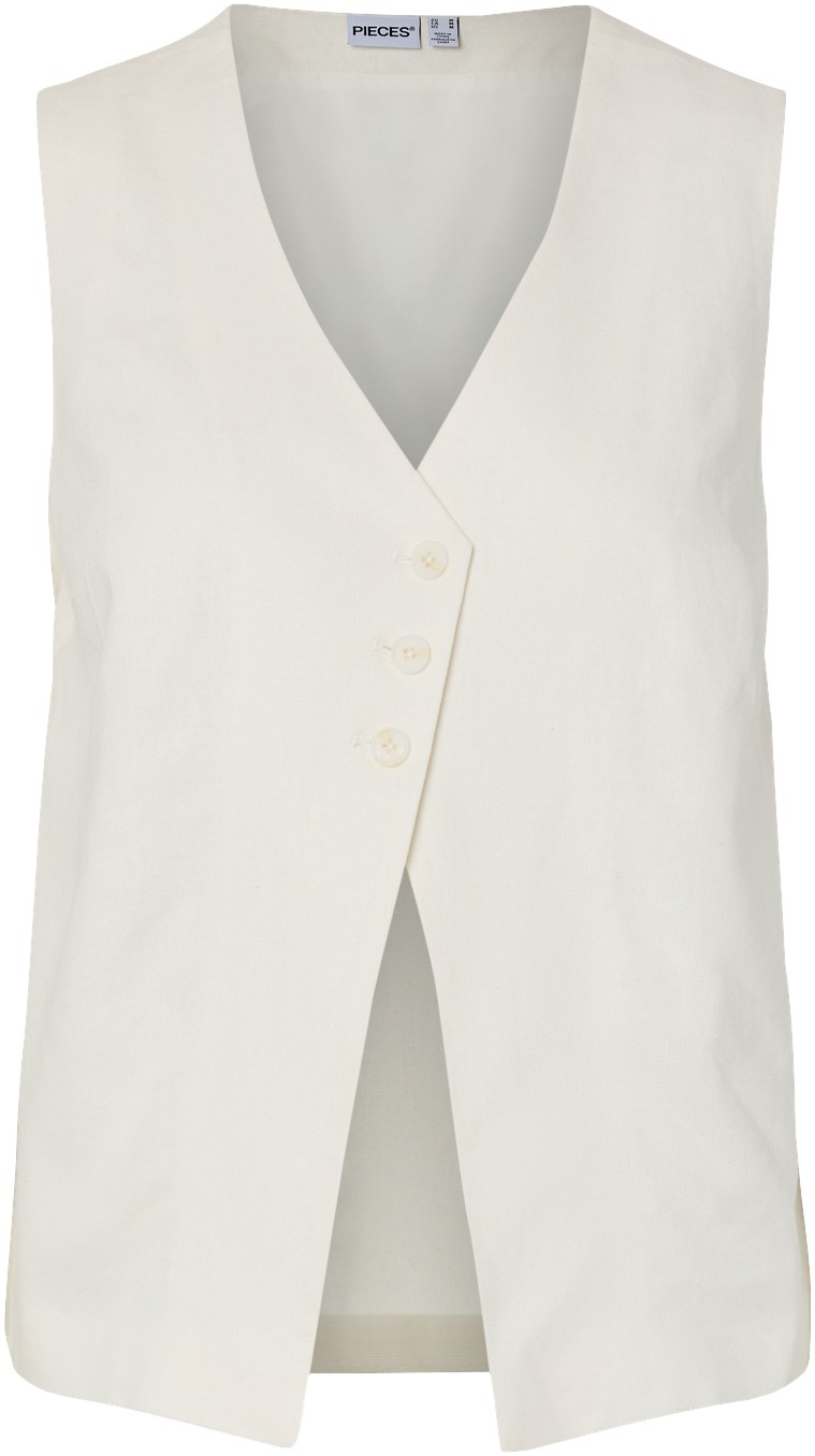 Pcawace Vneck Linen Vest