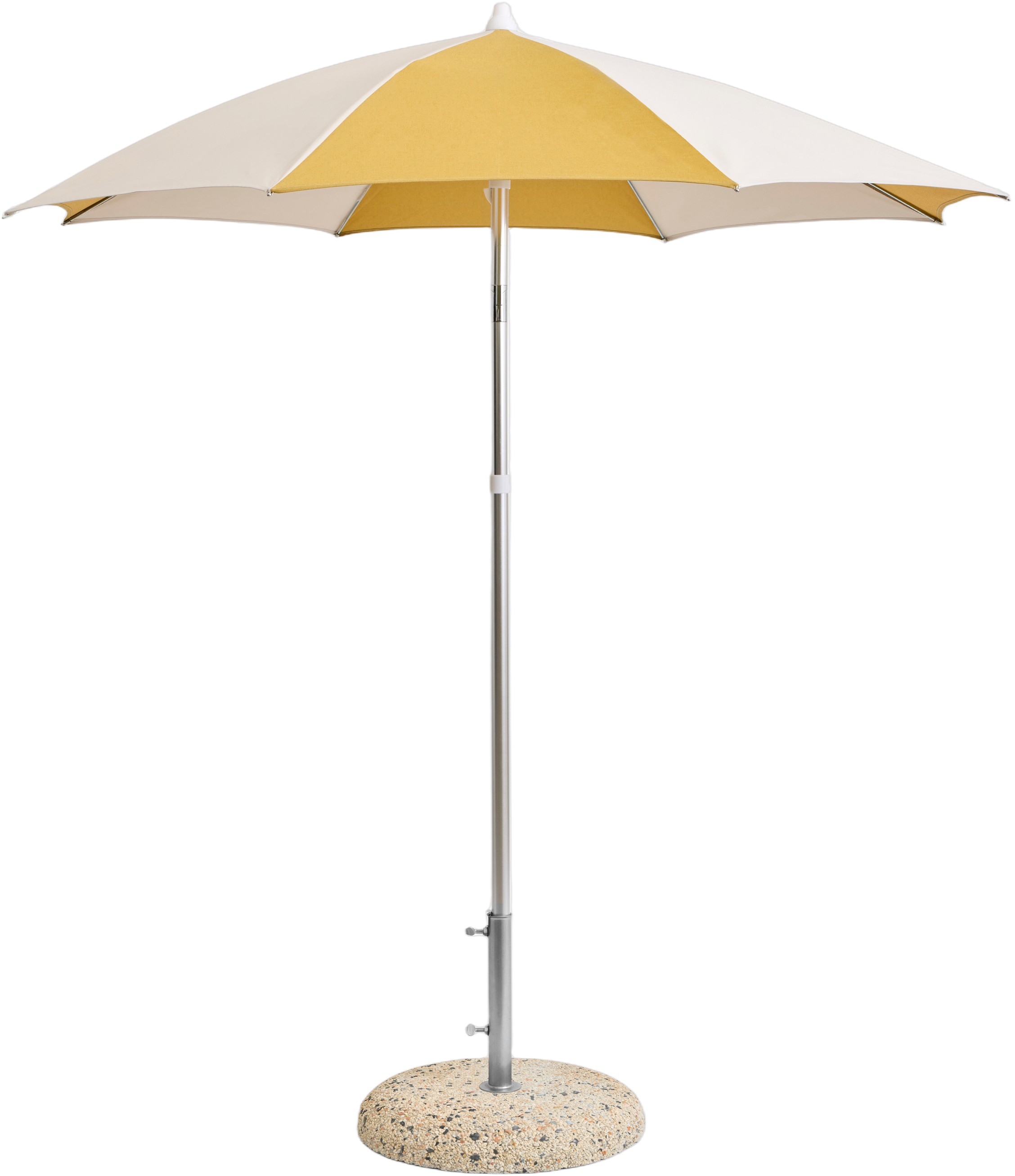 Terrazza Parasoloctagon-off-white and Ochre