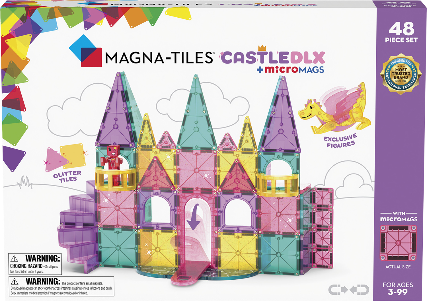 Magnatiles Castle Deluxe