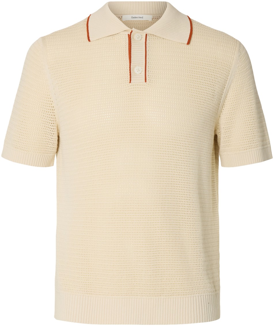 Slhjesse SS Knit Open Structure POL