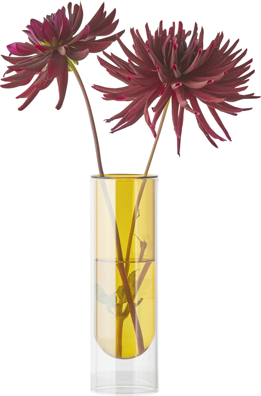 Flower Tube, Tall Tube, Yellow, 65200y