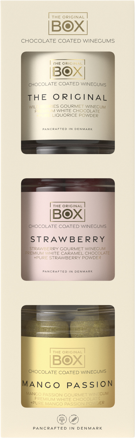 Giftbox no. 3 3 x Small Tubes