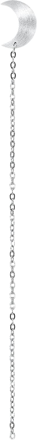 Half Moon Chain Stud