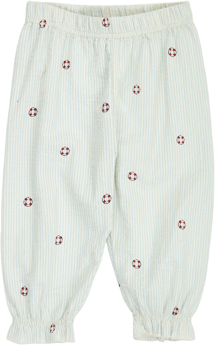 Seersucker Stripe Volume Pants Baby