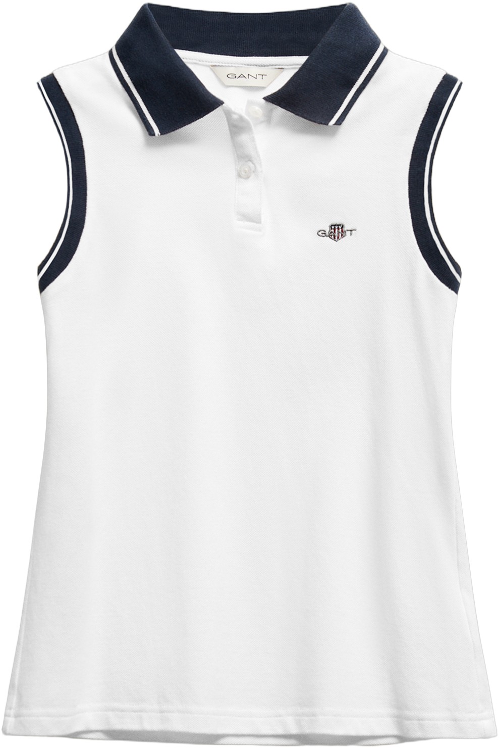 Shield Sleeveless Polo Top - Køb til DKK 336 - Spar 30%