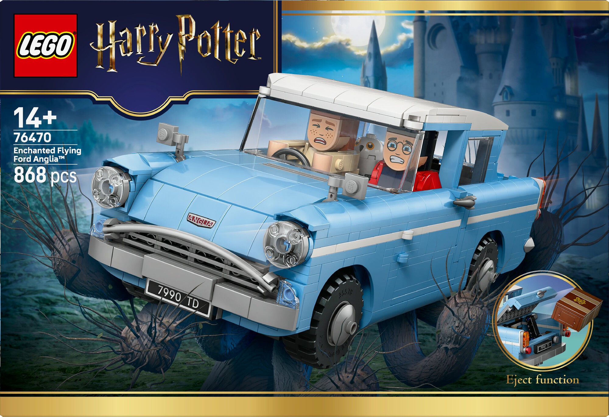 Fortryllet Flyvende Ford Anglia 76470