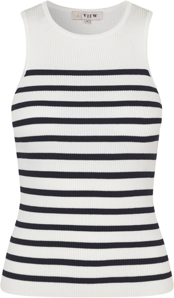 Rib Stripe Tank top
