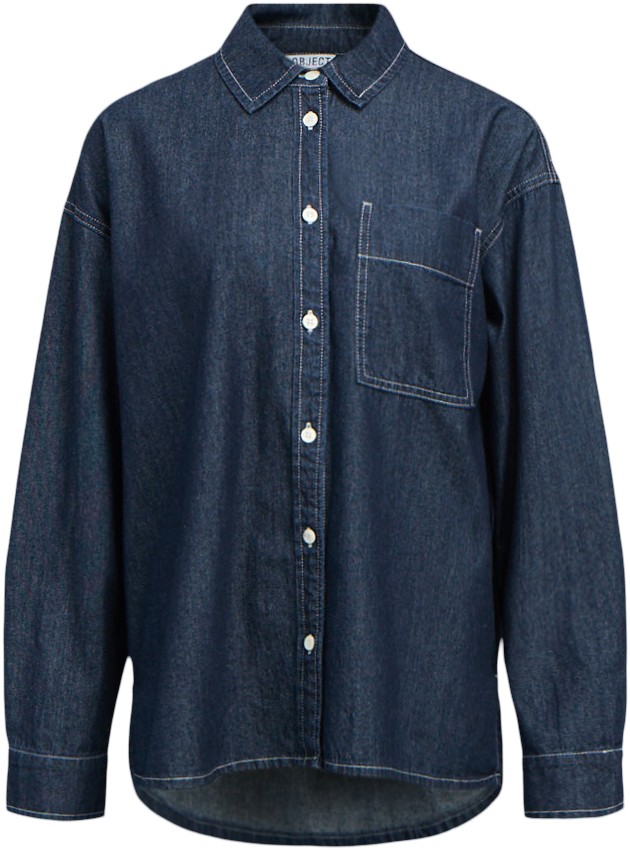 Objgina L/S LO Denim Shirt Noos