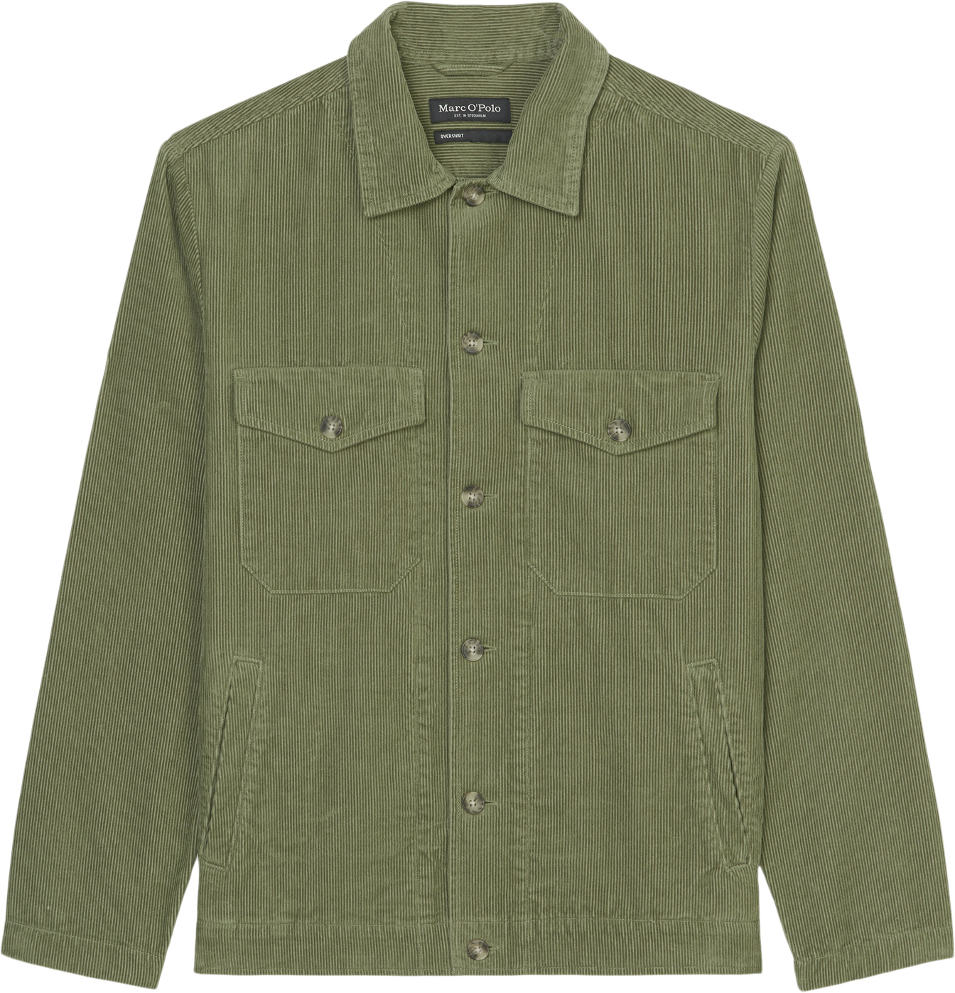 Overshirt With Bowling Collar Bott