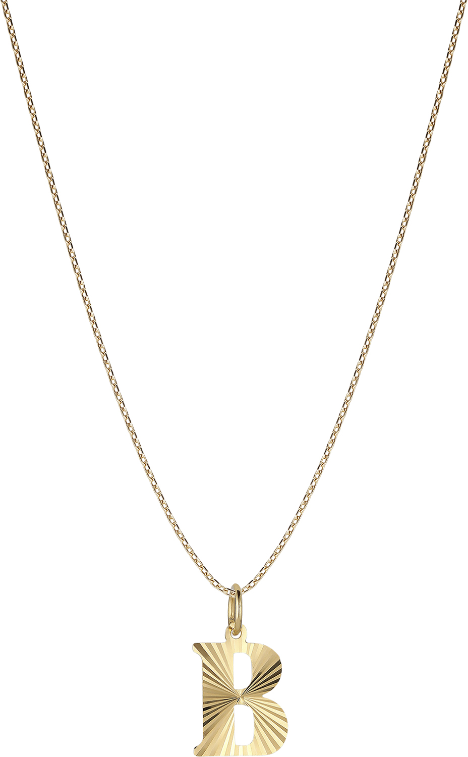 Reflection Letters, Goldplated Sterling Silver-b