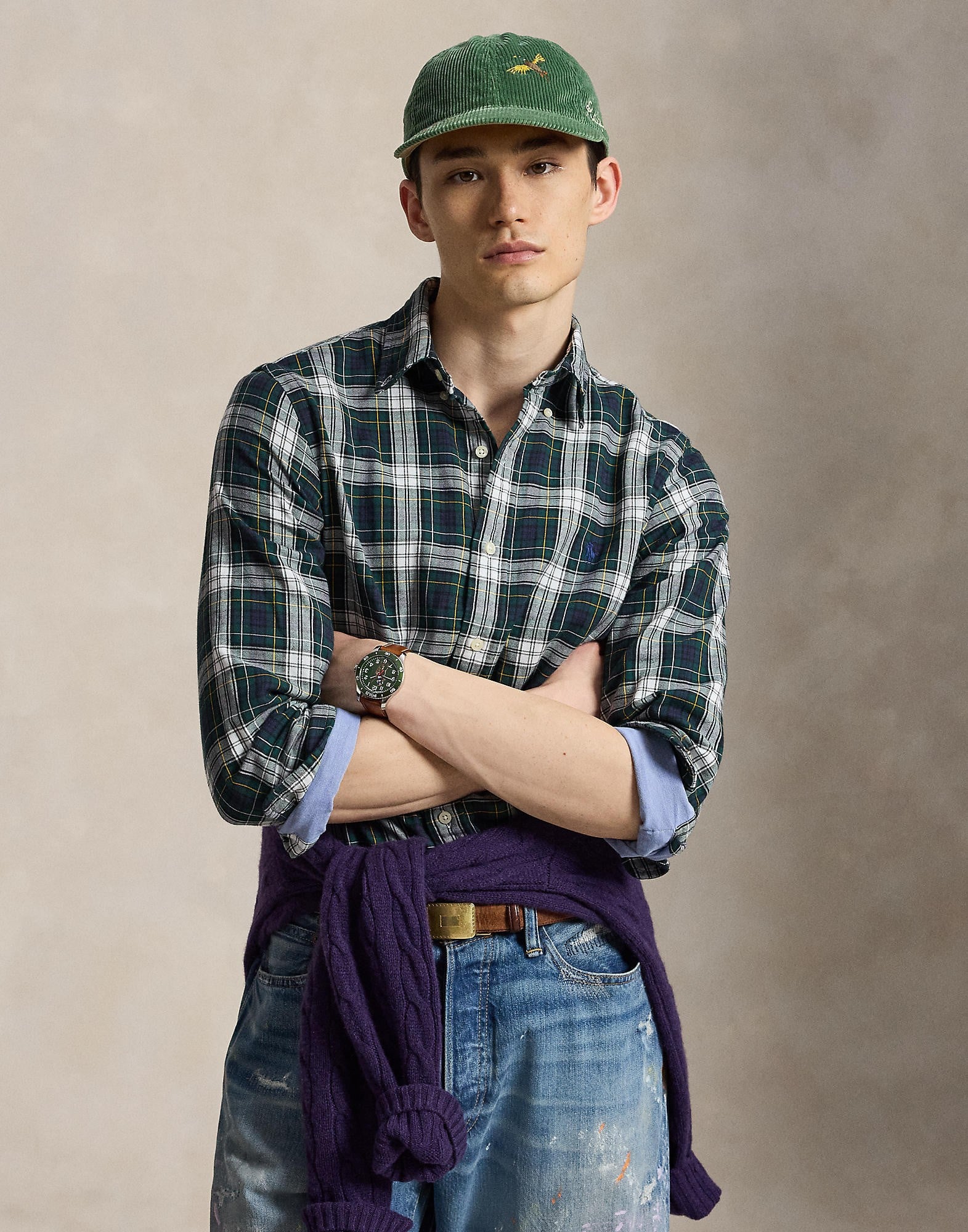 Custom Fit Doublefaced Oxford Shirt