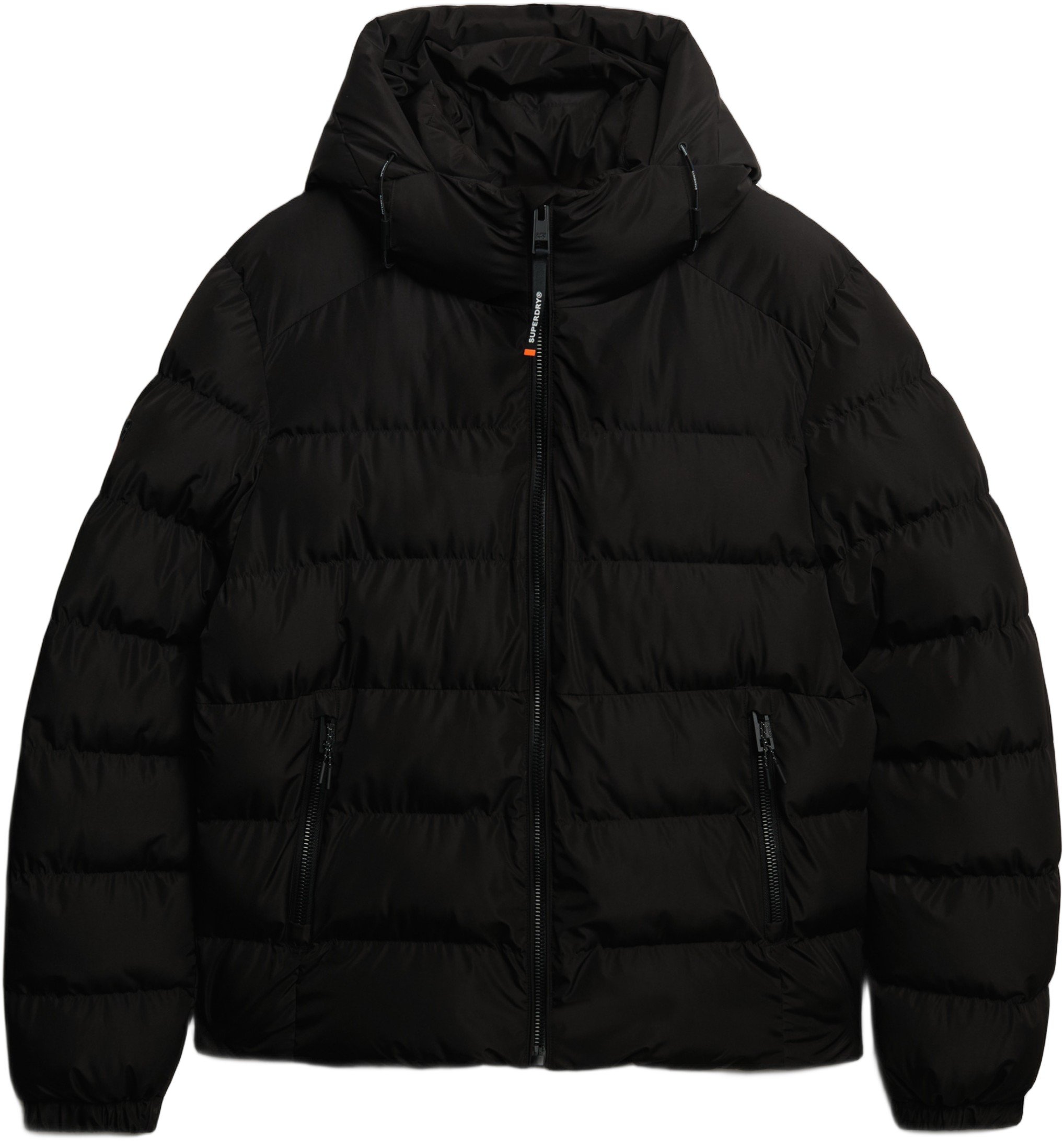 Hooded Sports Puffer Jacket