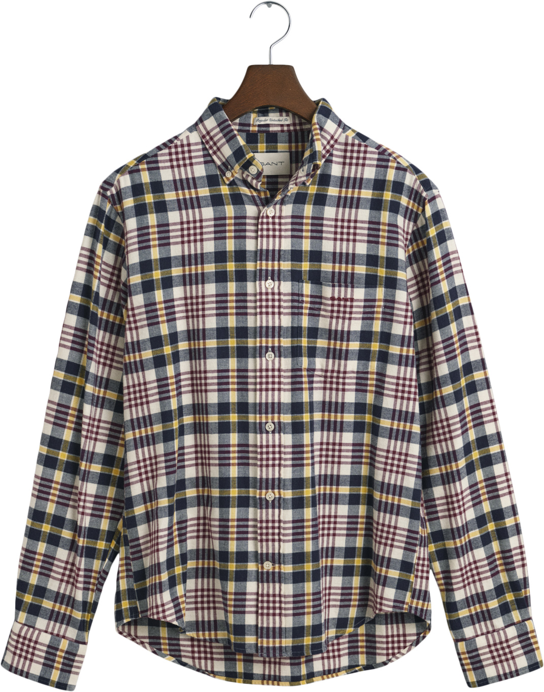 Reg Flannel Plaid Shirt