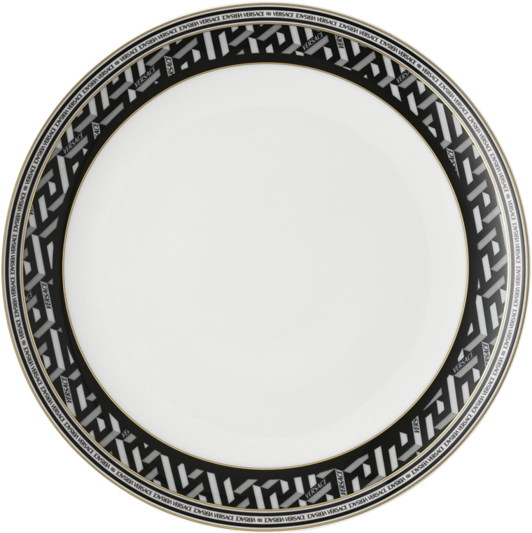 Plate 21cm, Signature Black, La Greca