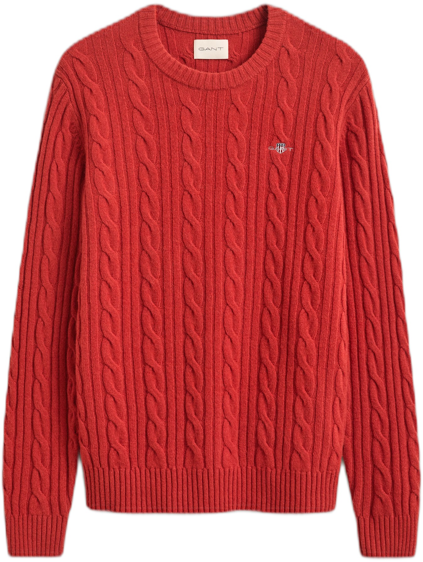 Lambswool Cable Cneck
