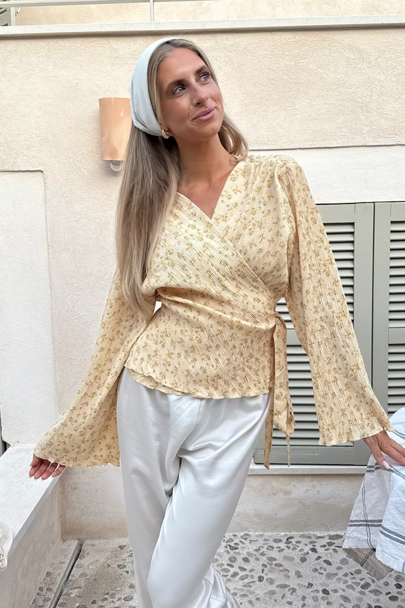 Ofeliaic Wrap Shirt