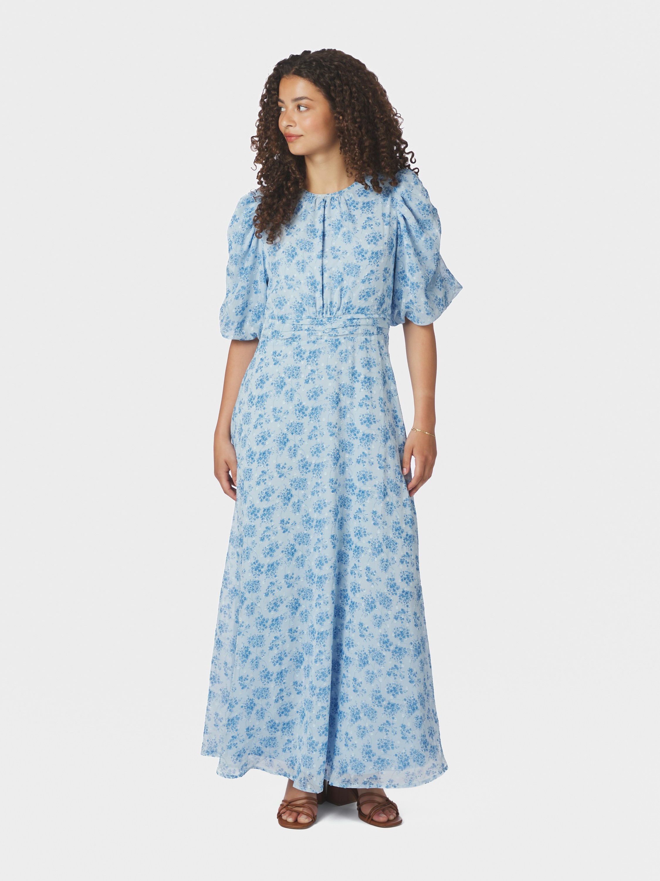 Kikka Chiffon Flower Dress