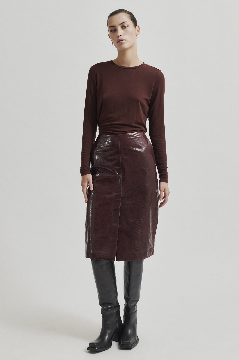 Billede af Queens Leather Skirt