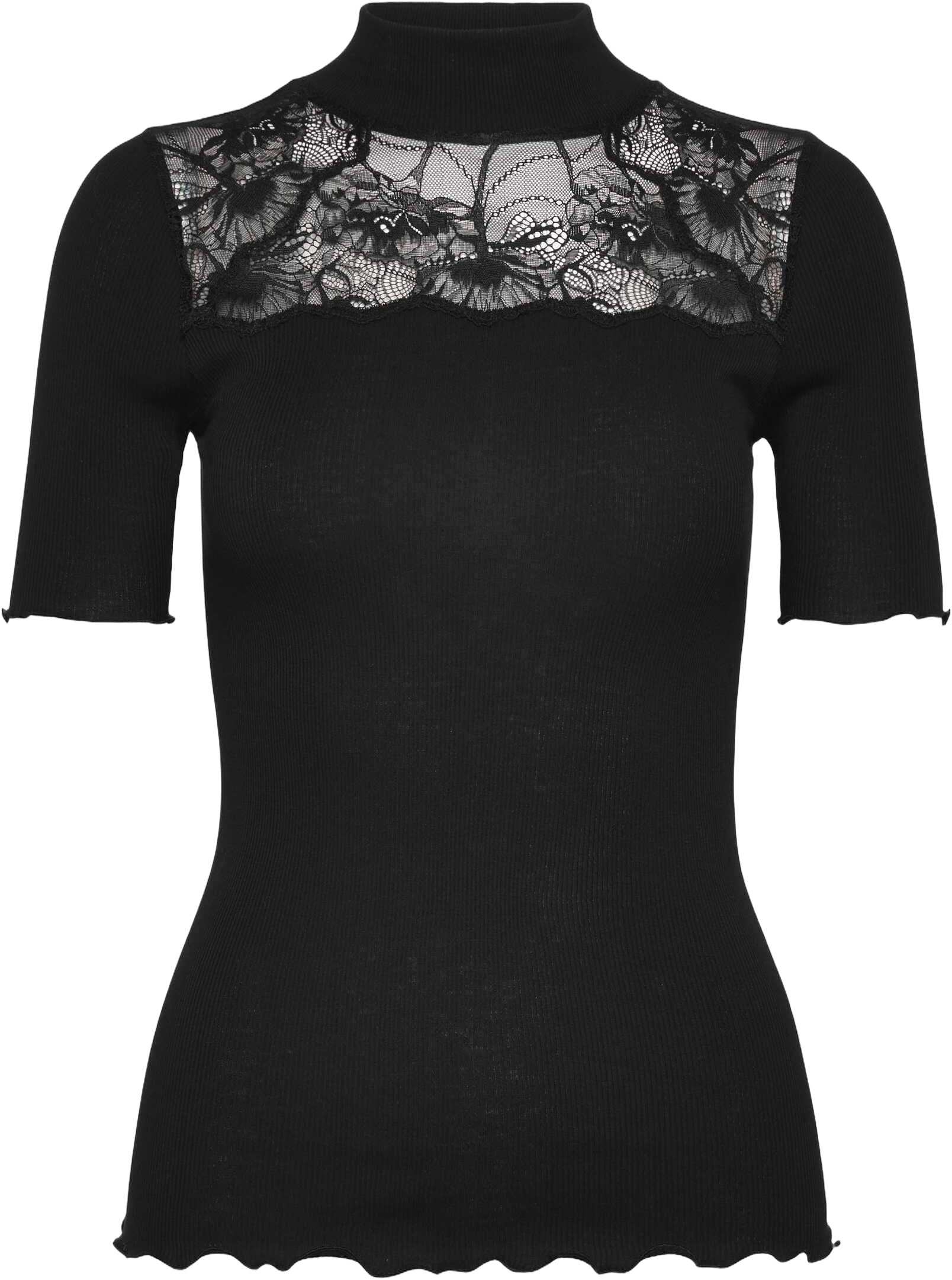 Rwbernadine Organic SS Lace Tshirt