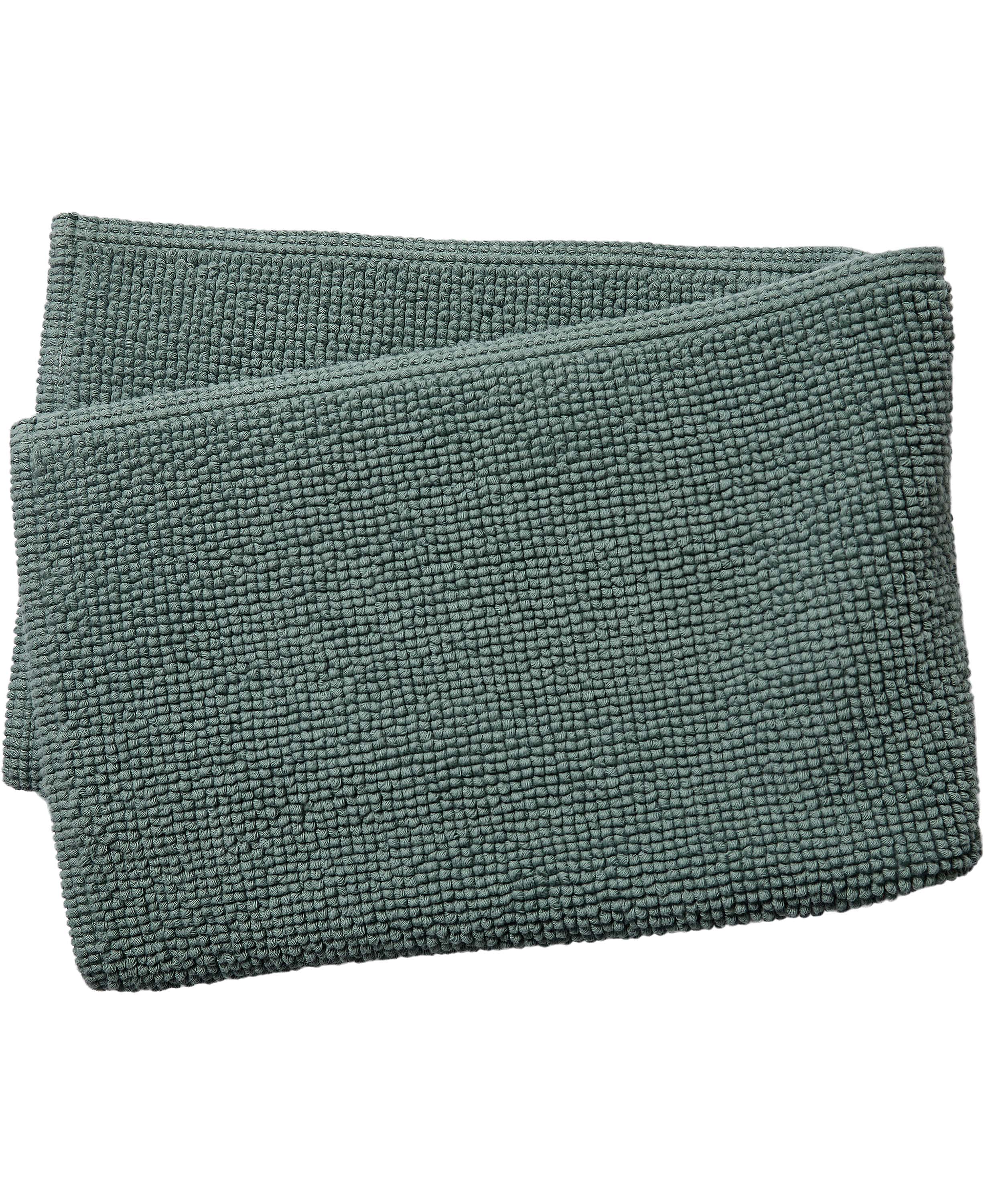 Bathmat Stonewashed 50x80 Chinois Green Gots