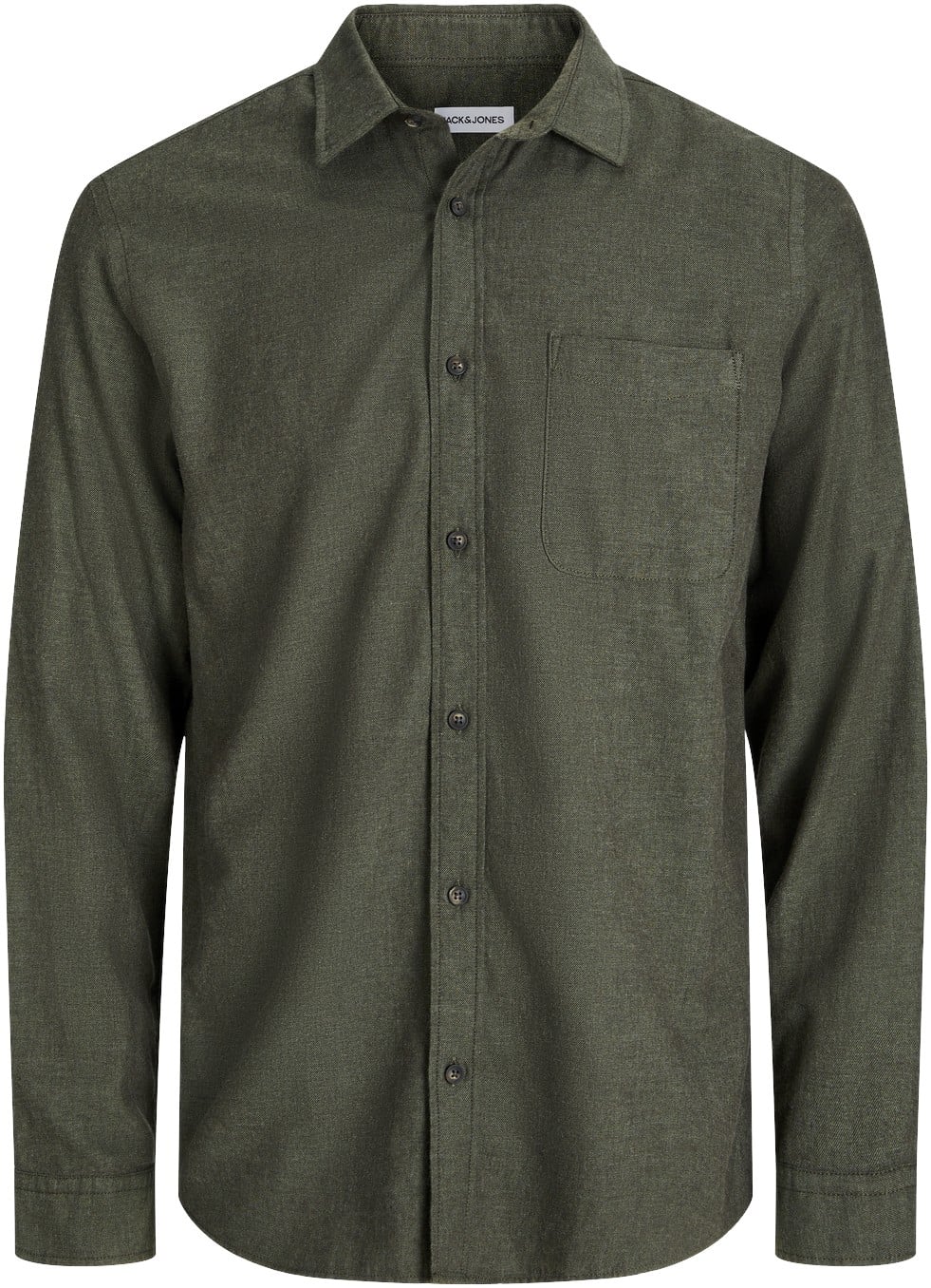 Jjeclassic Melange Shirt L/S Noos