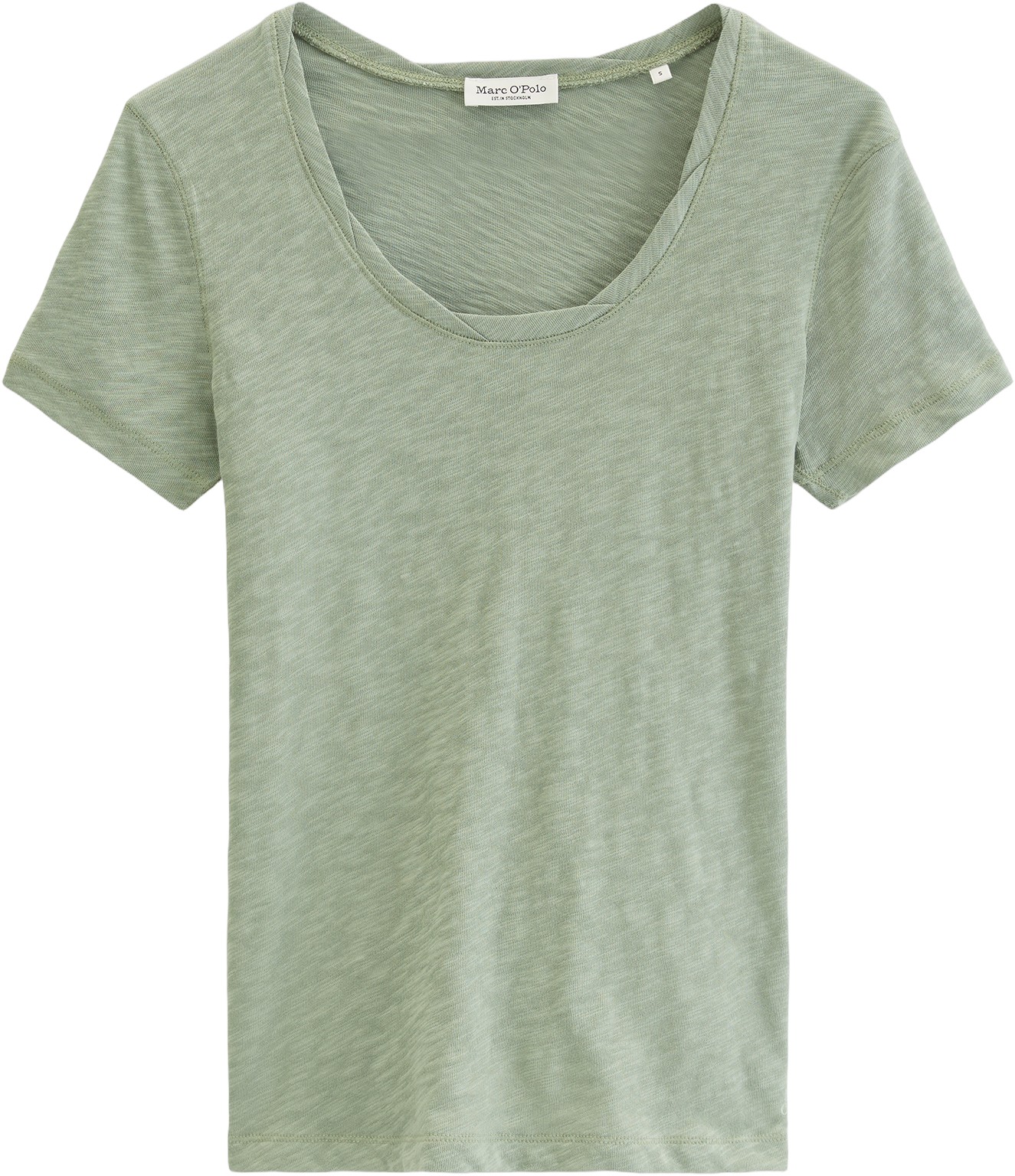 Tshirt, Deep Round Neck Twisted