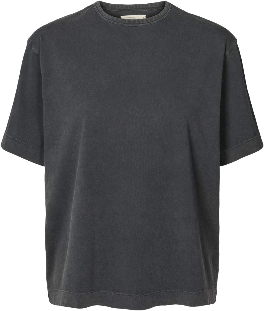 Sally S/S Cotton Top Single Jersey Vintage Look
