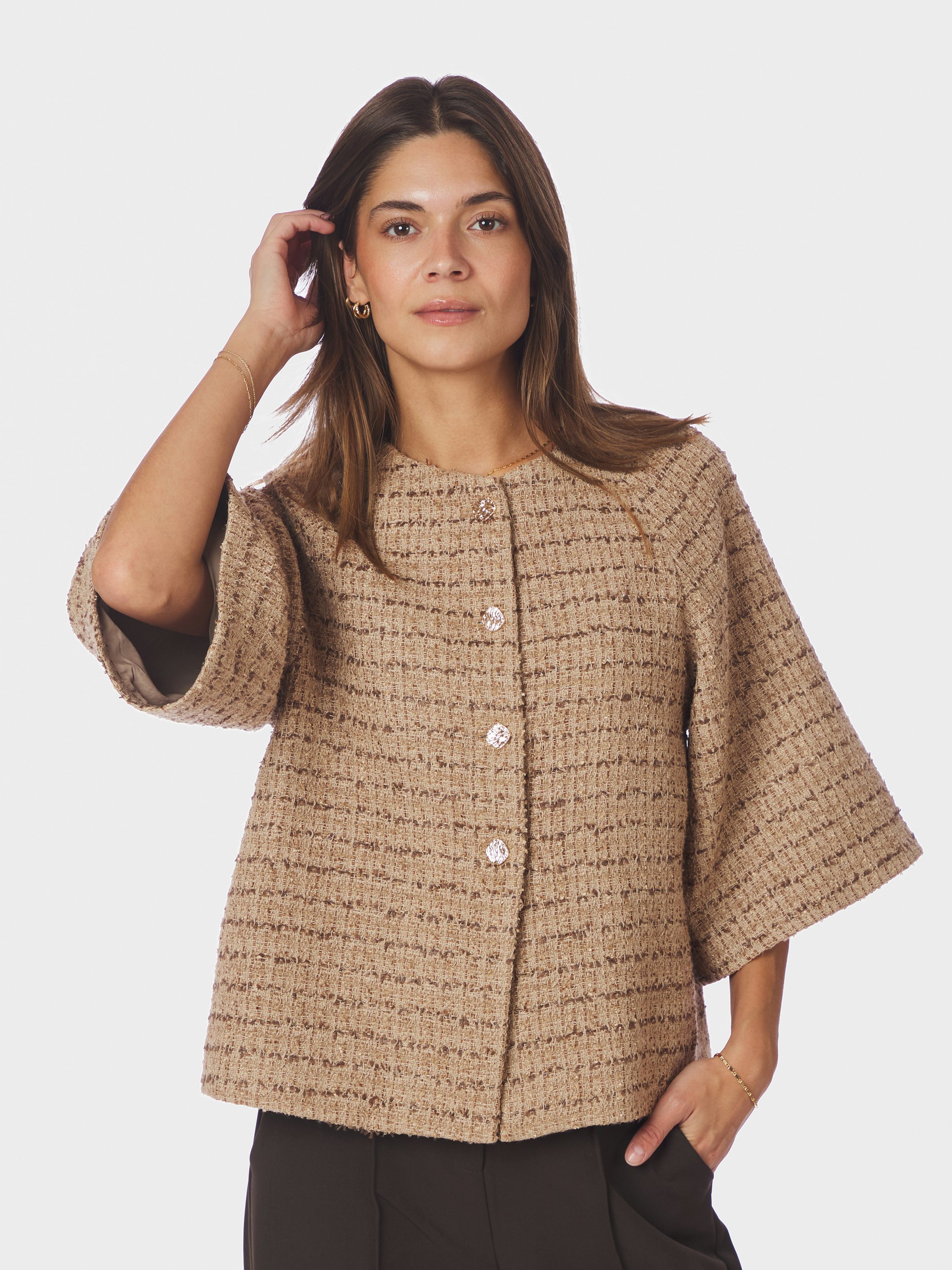 Rosella Boucle Mini Jacket - DKK 419 - Spar 40%