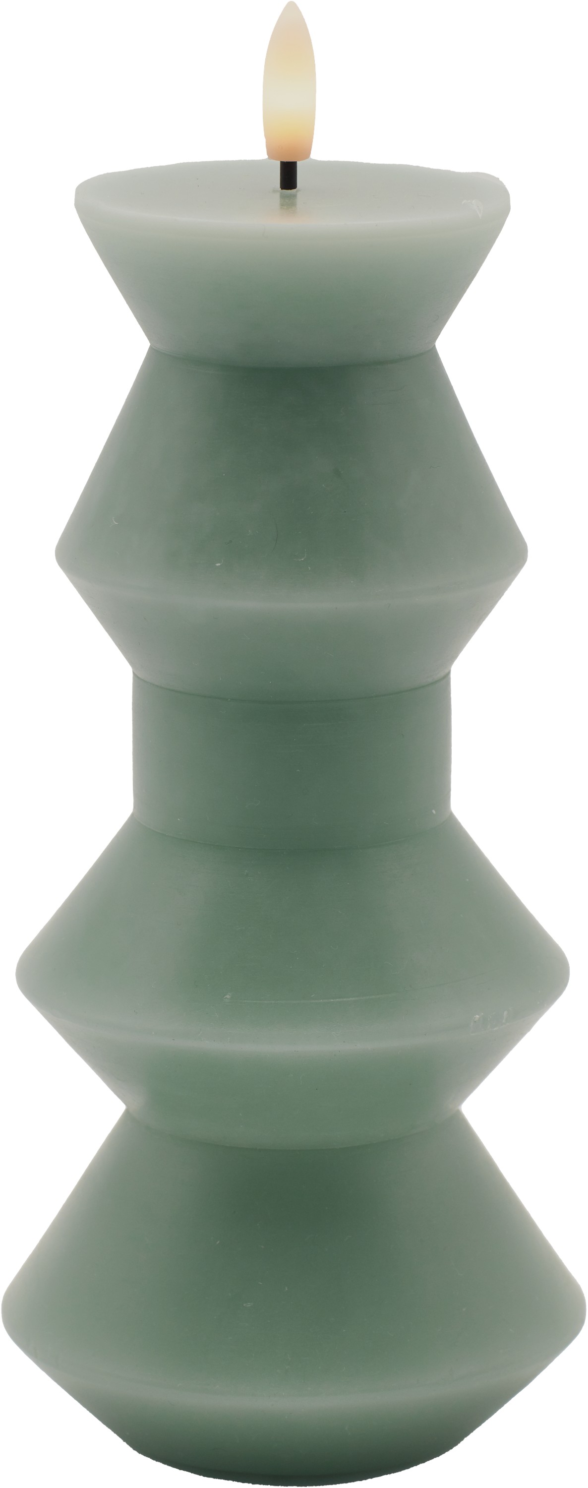 Nordisk Skulptur, Sille Geometri Ø9,2x20,3 cm, Sandy Green - DKK 97 - Spar 25%