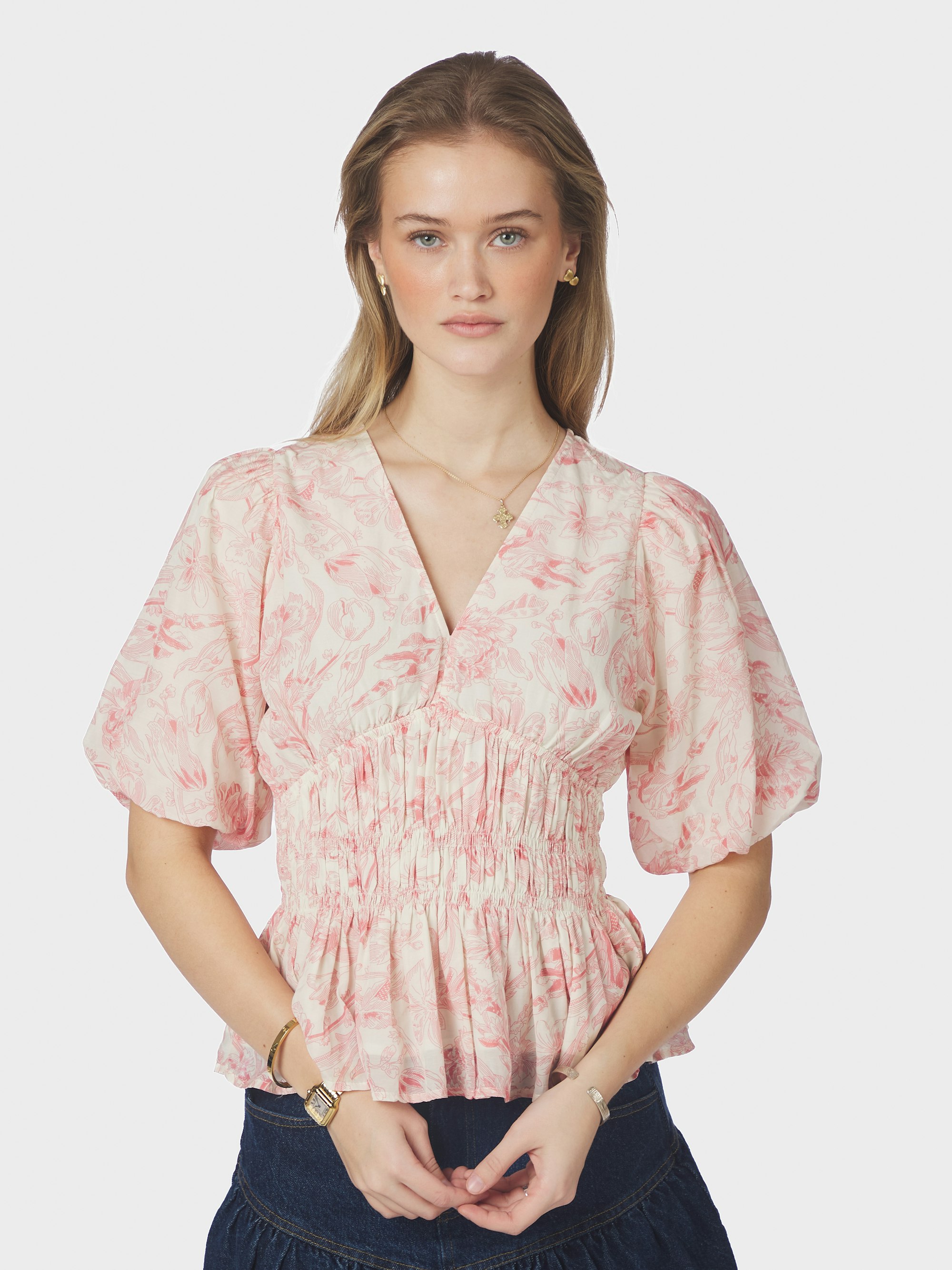 Minutti Print Blouse