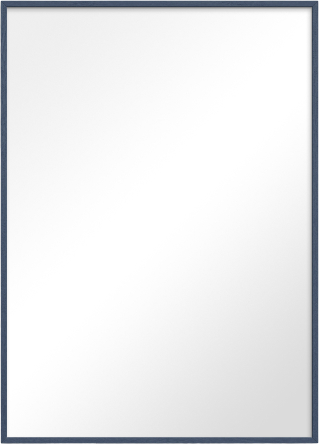 Indian Teal Wood Mirror