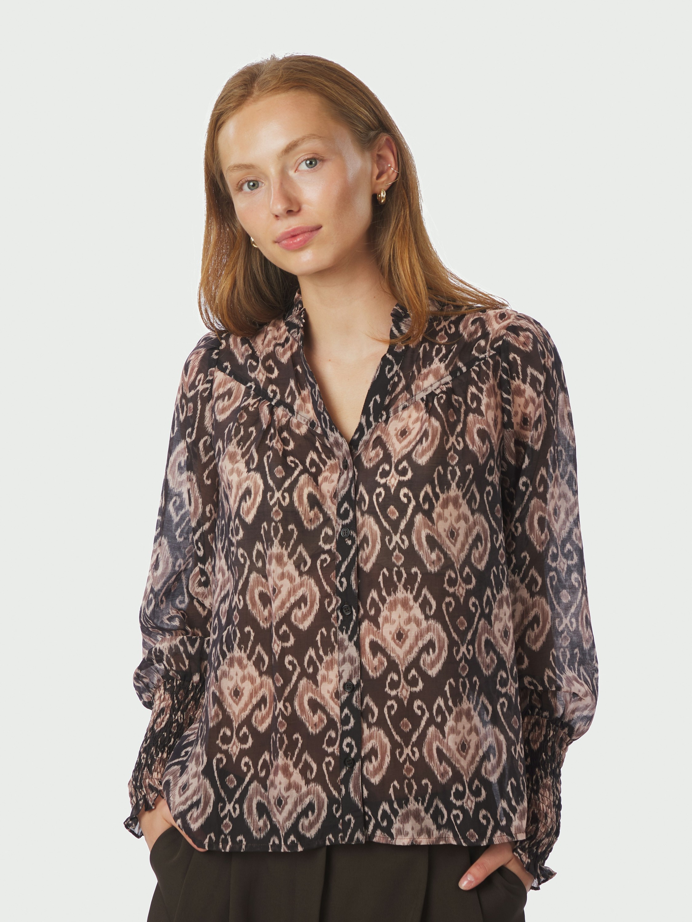 Camisa Print Blouse