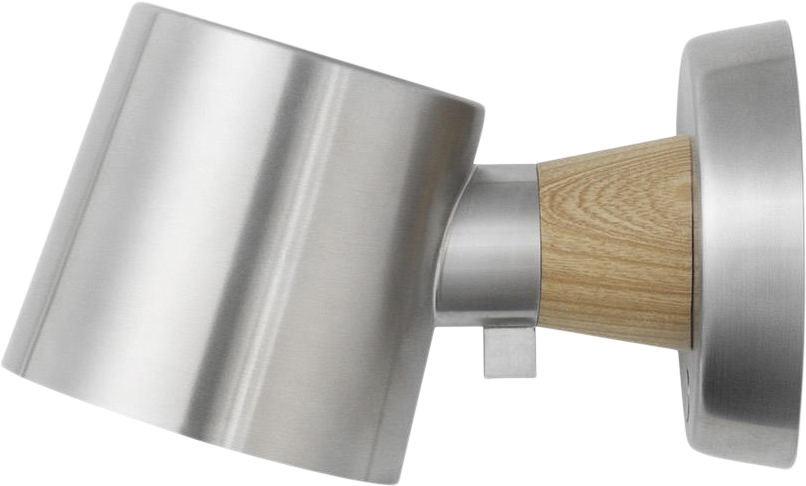 Rise Wall Lamp Hardwired EU Stainless Steel