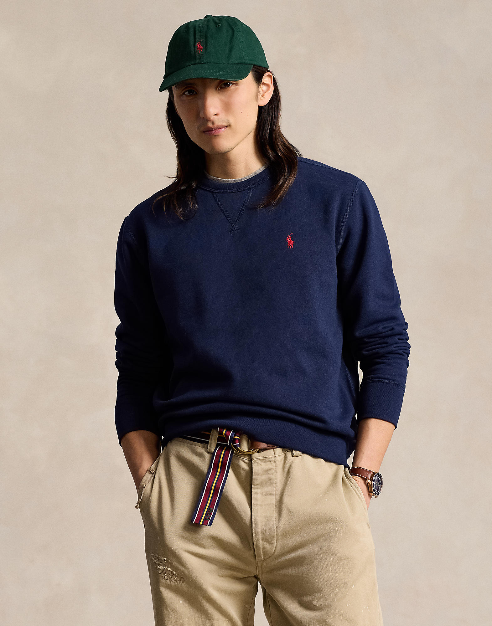 Fleece Crewneck Sweatee Shirt