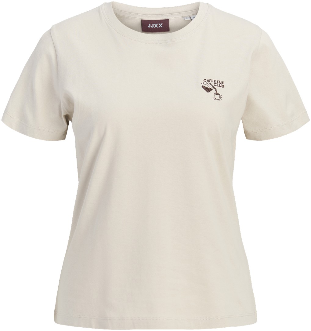 Jxcarly EMB REG FIT SS TEE JRS
