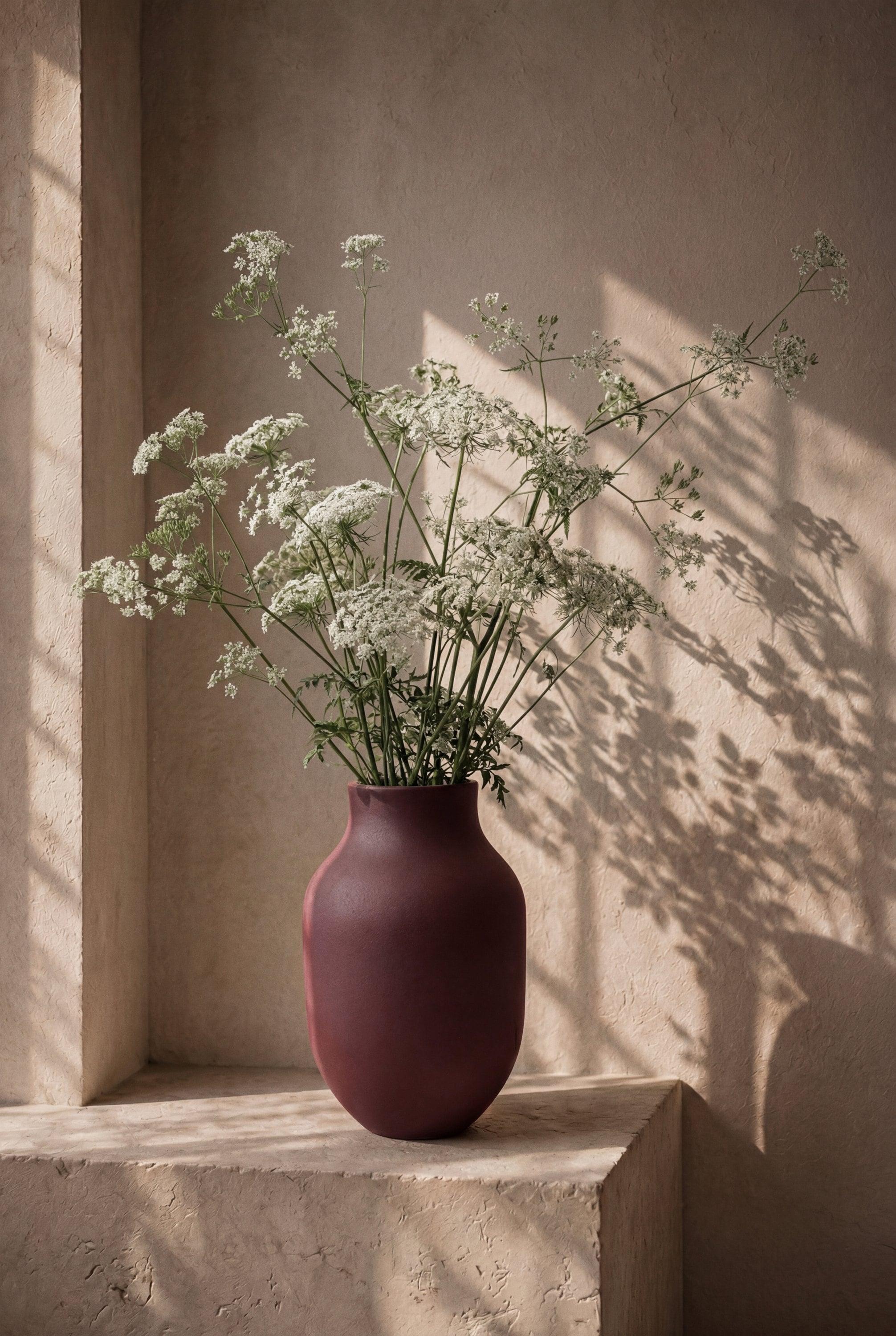 Studio Omaggio #1 Vase H31 cm Bordeaux