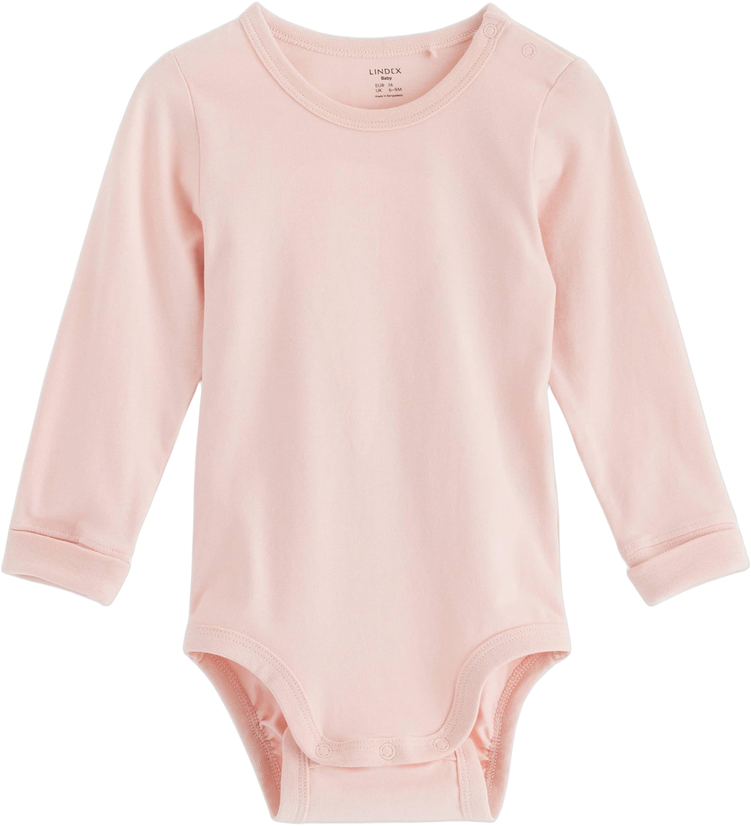 Cotton Jersey Baby Bodysuit With lo