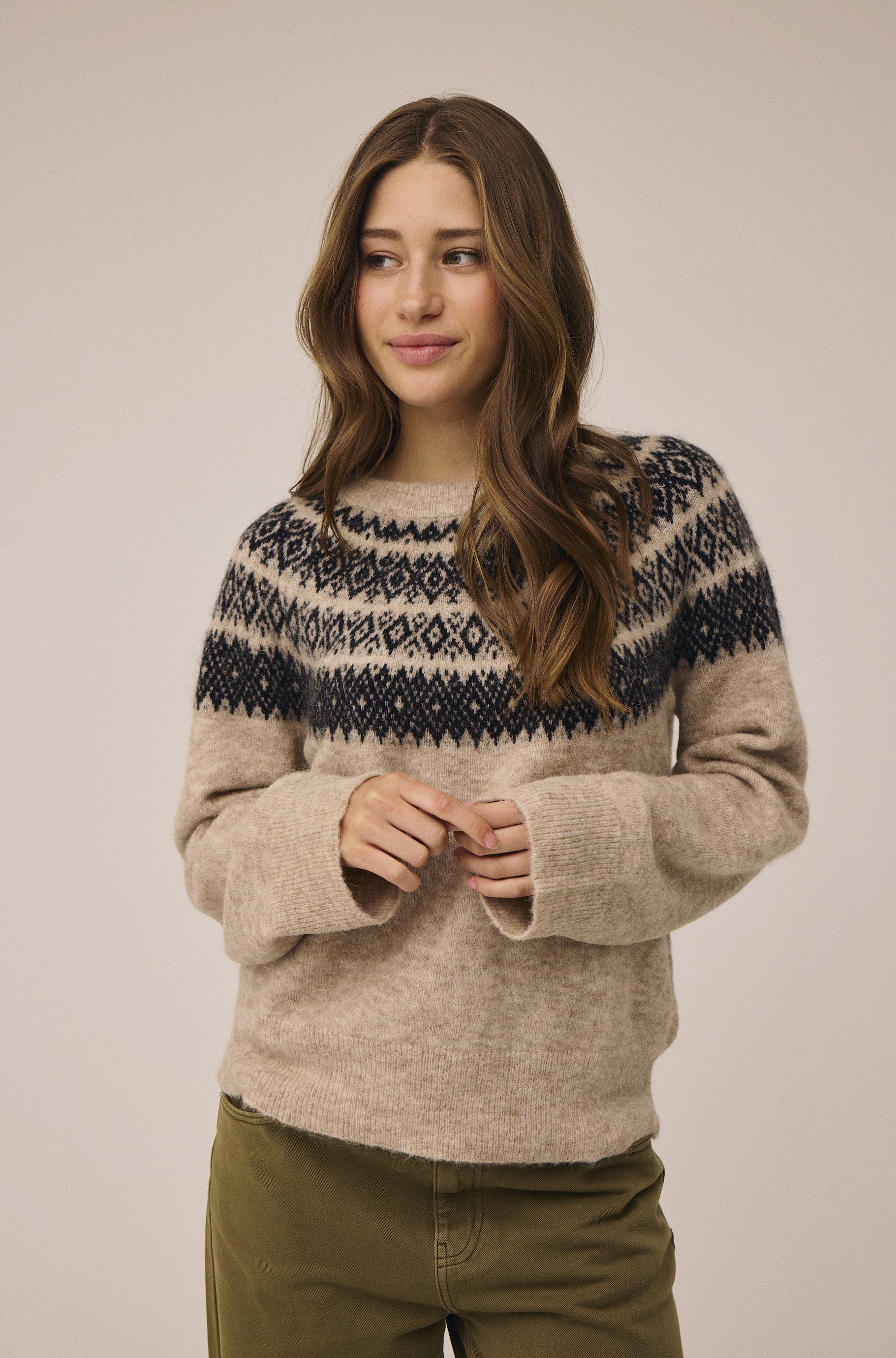 Cindi 9 Striksweater Alpakamix RWS