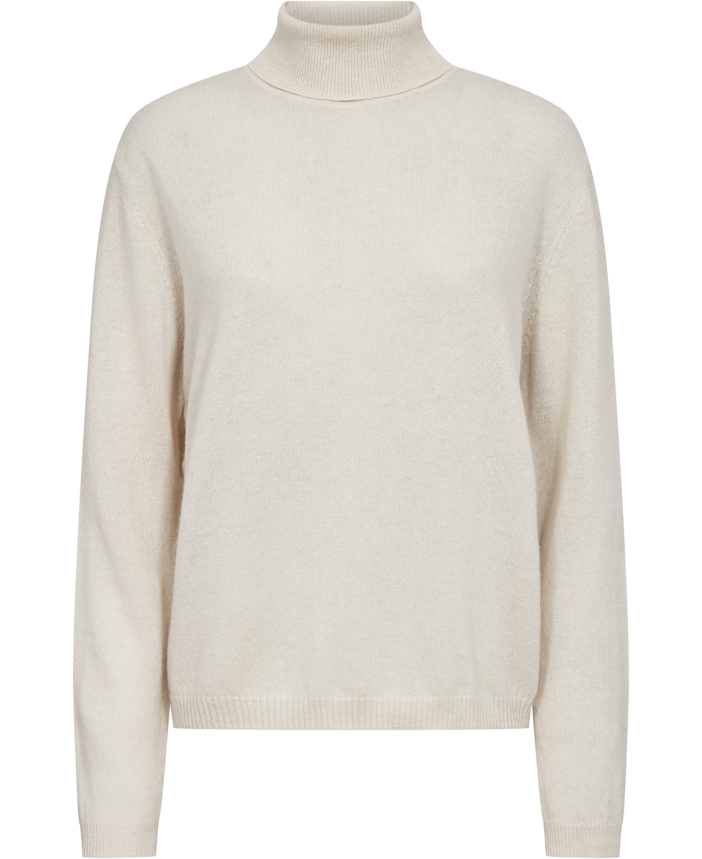 5659 Delmy Roll LS High-neck Knit