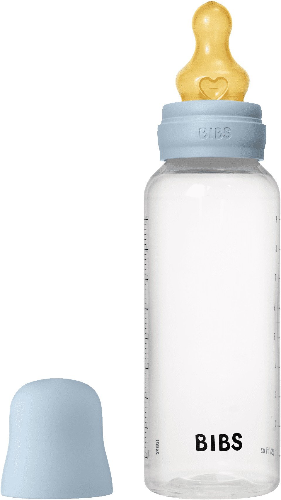 Bibs Baby Bottle Round Latex 1 Pack 270 ml Medium Flow Baby