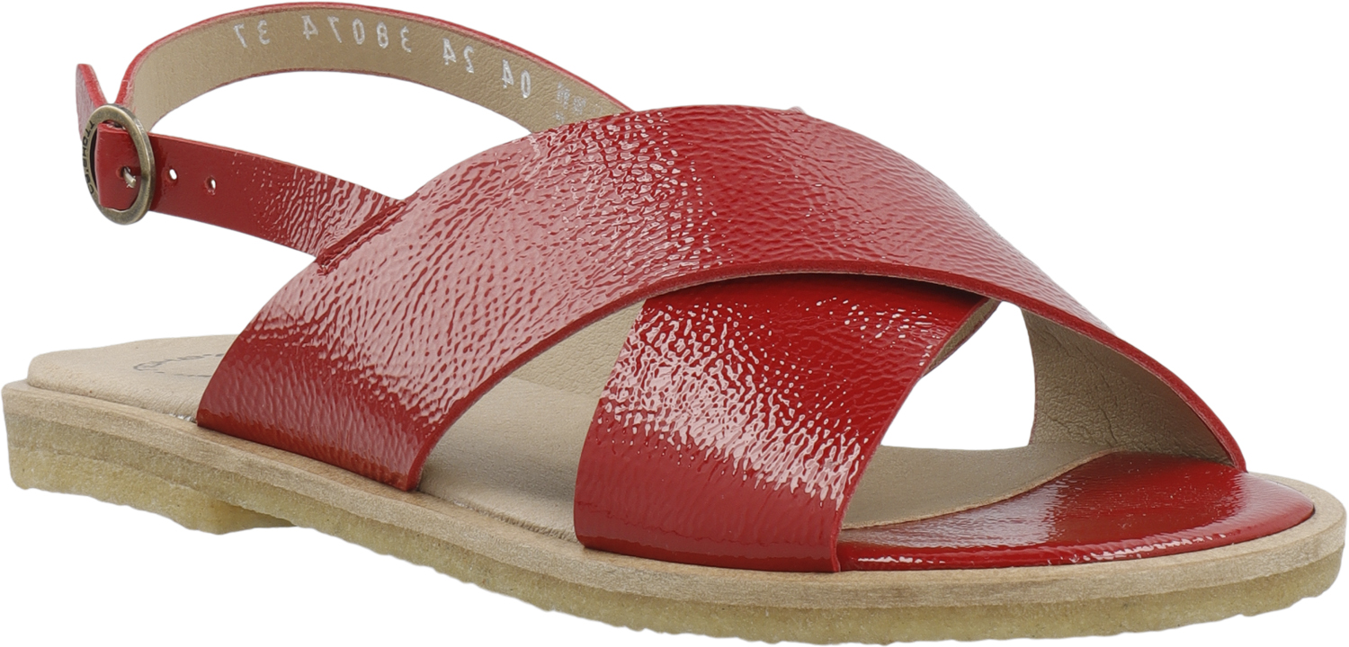 Casgitta Cross Sandal Patent