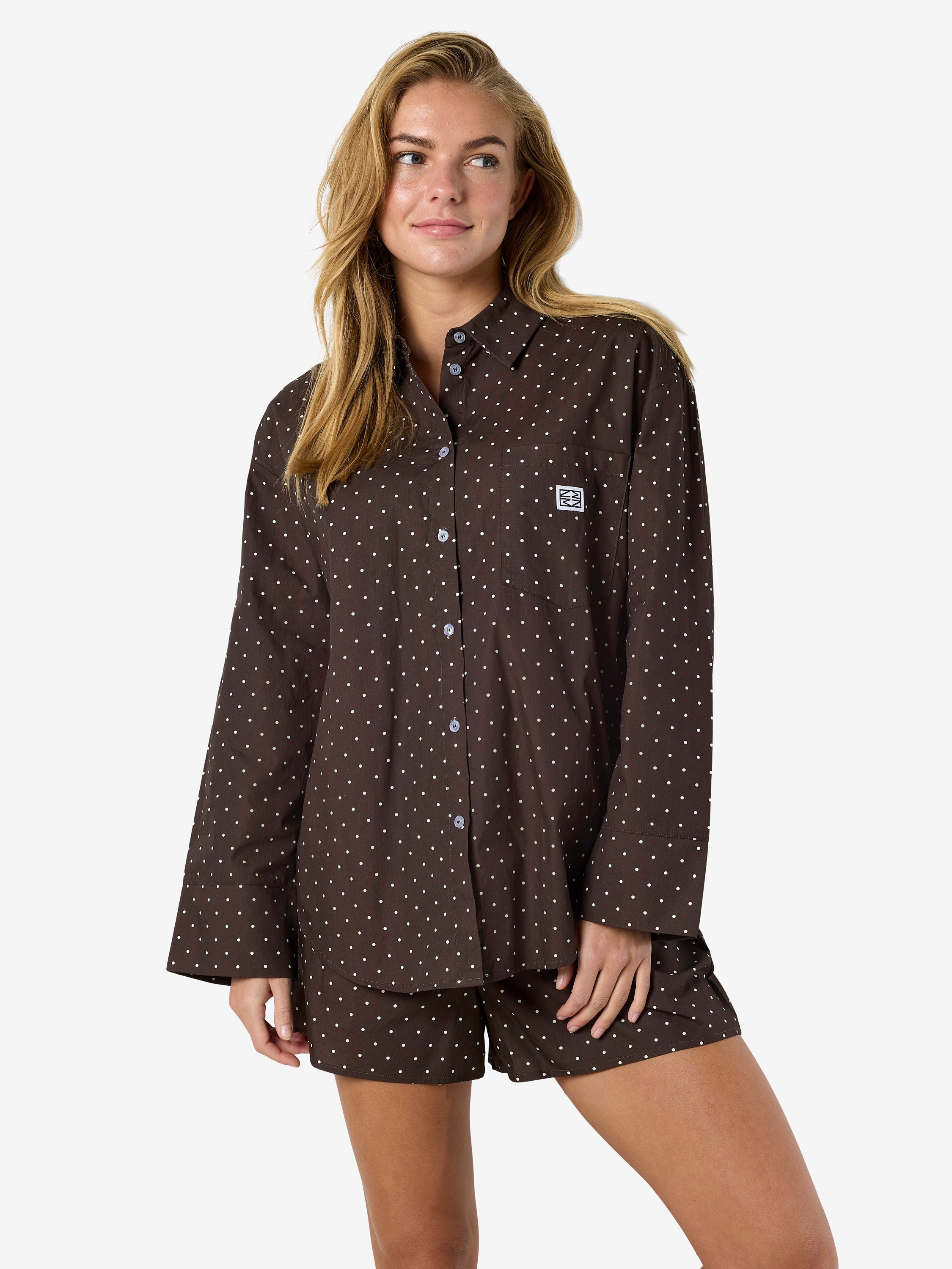 Nmfrida L/S Button Shirt WVN BOX