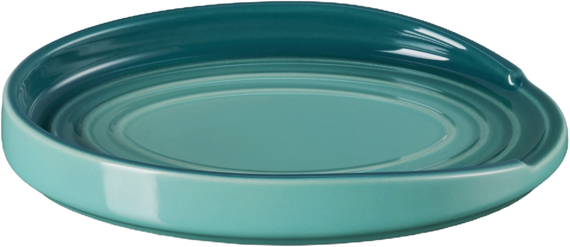 Le Creuset Signature Stentøj Oval Grydeskeholder Bleu Riviera