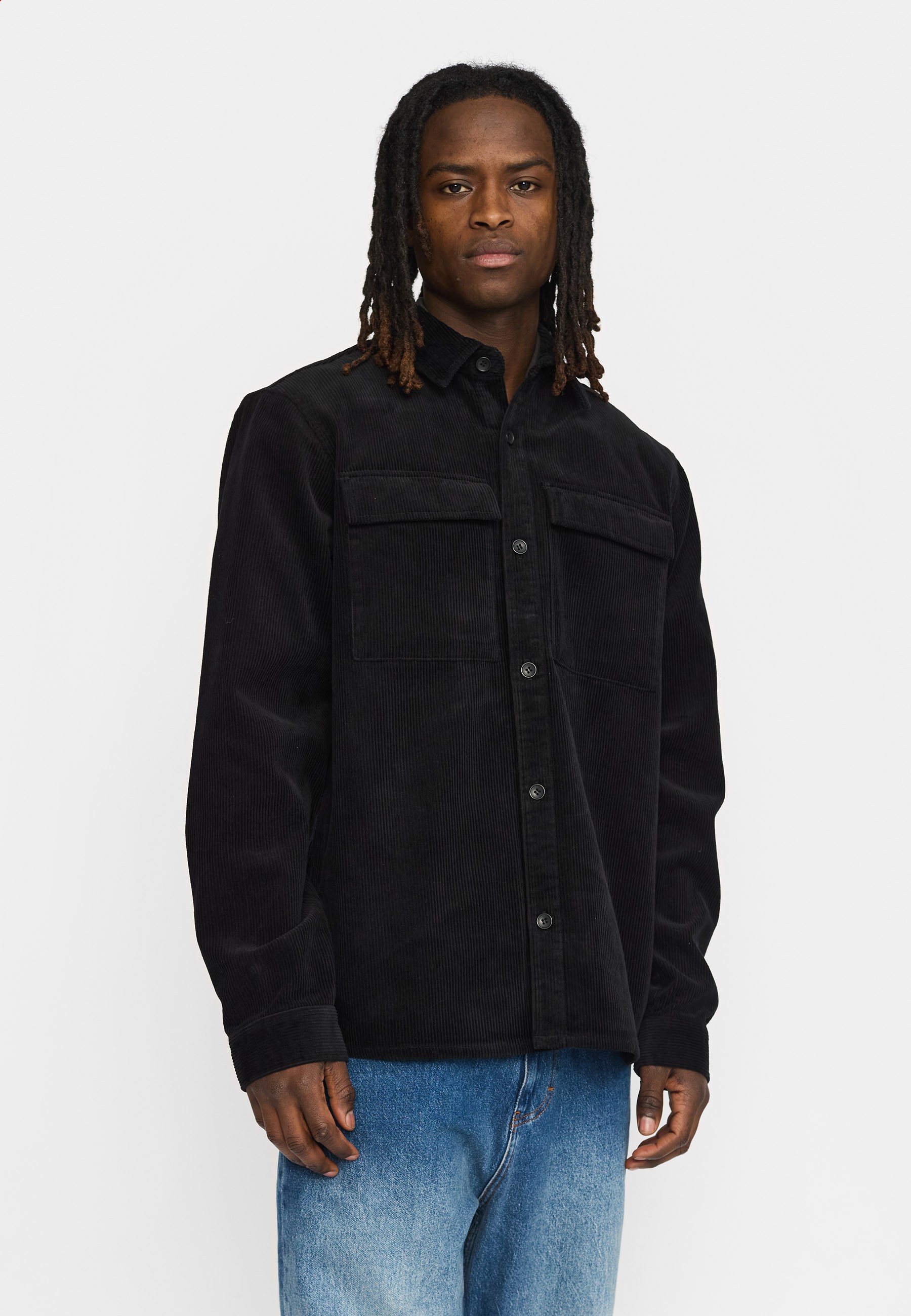 Corduroy Overshirt With Chestpockets