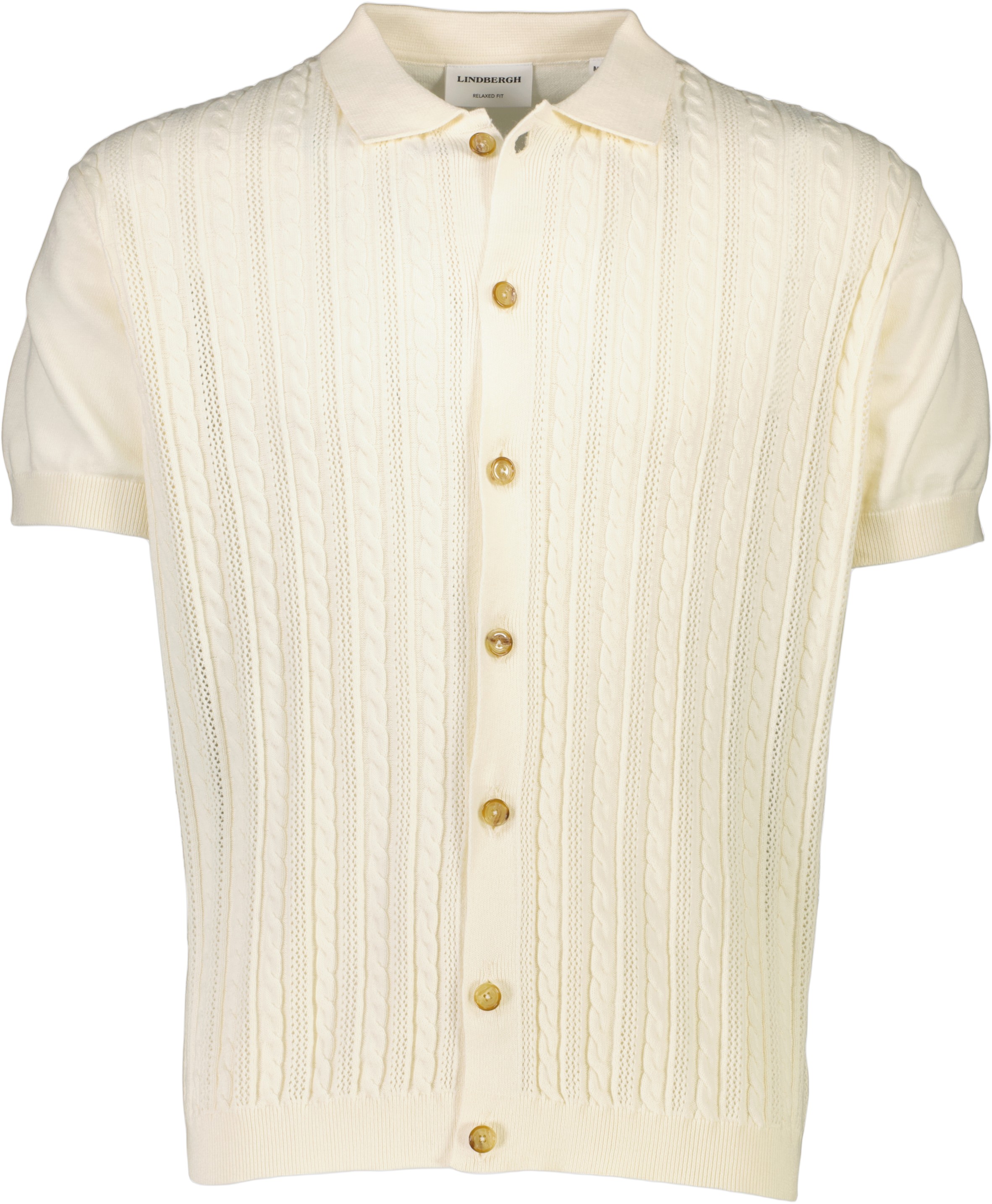 Knitted S/S Cable Cardigan