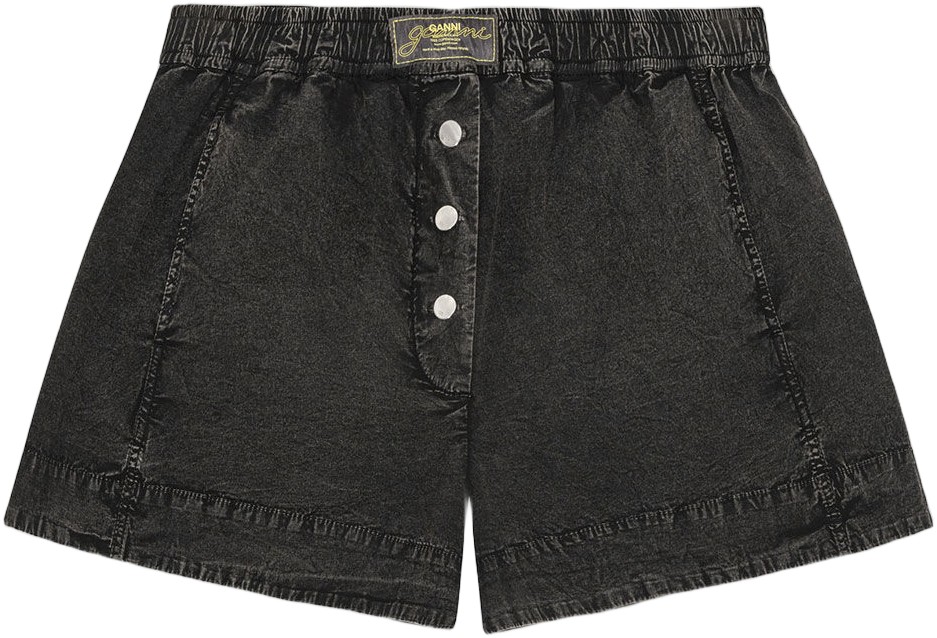 Washed Stretch Cotton Elasticated S